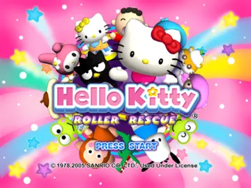 Hello Kitty - Roller Rescue screen shot title